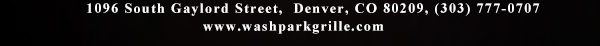 Washington Park Grille
											 See image for full details