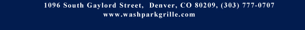Washington Park Grille
											 See image for full details