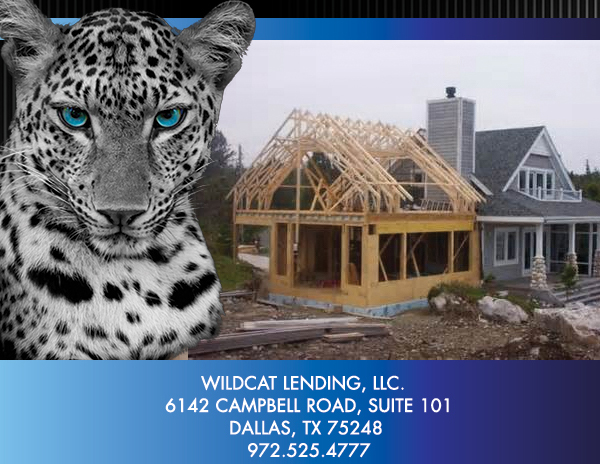Wildcat Lending
							 Hard Money, Made Easy
							 See image for full details