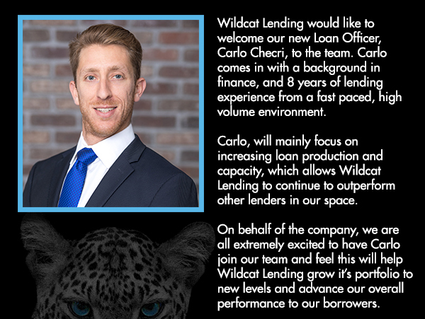 Wildcat Lending
							 Hard Money, Made Easy
							 See image for full details