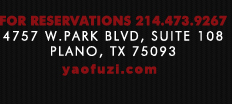 4757 W. Park Blvd, Suite 108 Plano, TX 75093 www.yaofuzi.com